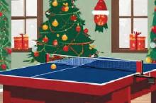 Vánoční stolní tenis